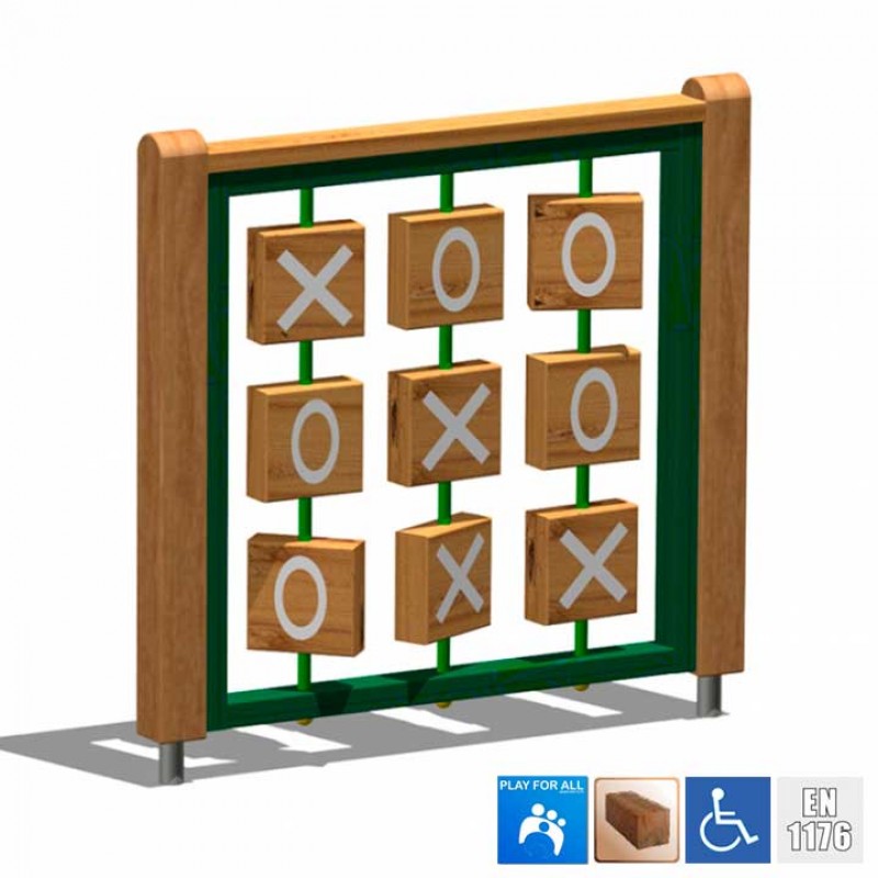 Panell figuratiu Tres en ratlla 015025